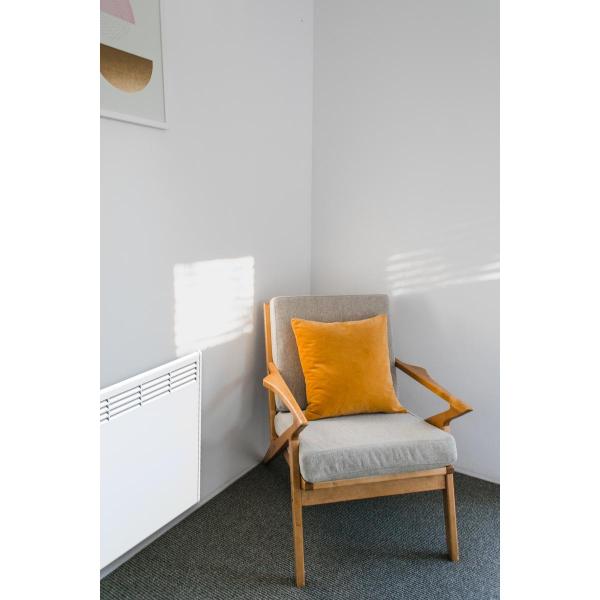 Etherma SN-500-eco Wandkonvektor mit Thermostat, weiß, 34x44cm, 500W, 230V (40513)