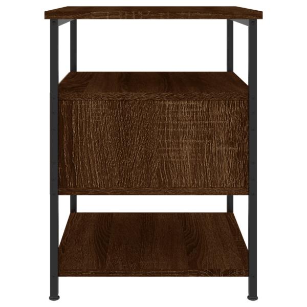 Nachttisch Braun Eichen-Optik 40x42x56 cm Holzwerkstoff