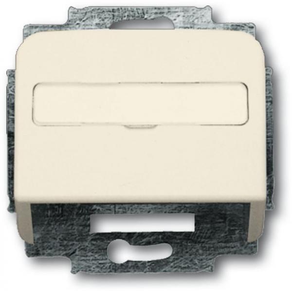 ARDEBO.de Busch-Jaeger 1758-212 Zentralscheibe mit Tragring, Duro 2000 Si, weiß (2CKA001724A1002)