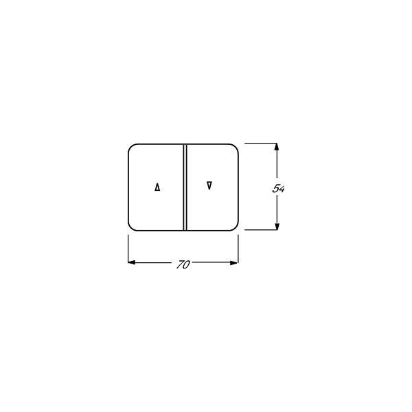 Busch-Jaeger 1785 JA-266 Wippe mit Aufdruck, Busch alpha, titan (2CKA001751A2842)