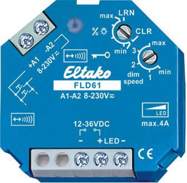 ARDEBO.de Eltako FLD61 Funkaktor PWM-LED Dimmschalter (30100837)