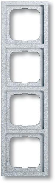 ARDEBO.de Busch-Jaeger 1724-183K Abdeckrahmen, future linear, 4-fach Rahmen, alusilber (2CKA001754A4309)