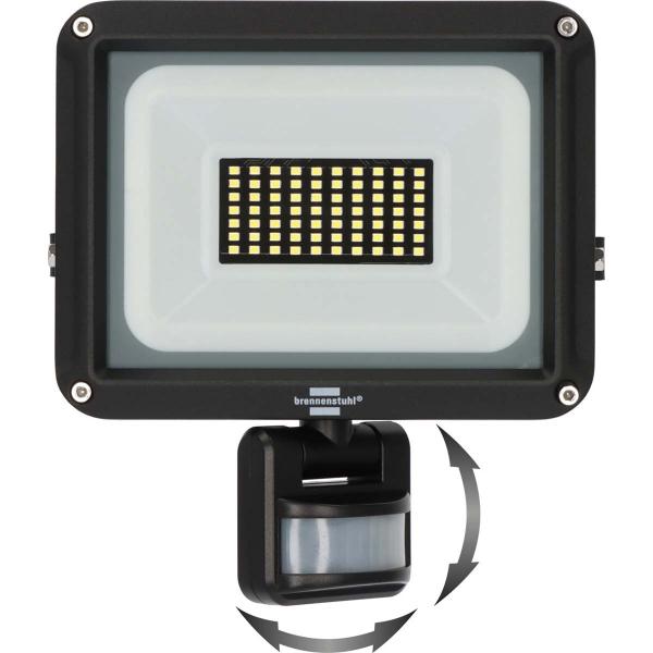 ARDEBO.de - LED-Strahler JARO 4060 P (LED-Fluter zur Wandmontage für den Außenbereich IP65, 30W, 3450lm, 6500K, mit Bewegungsmelder)