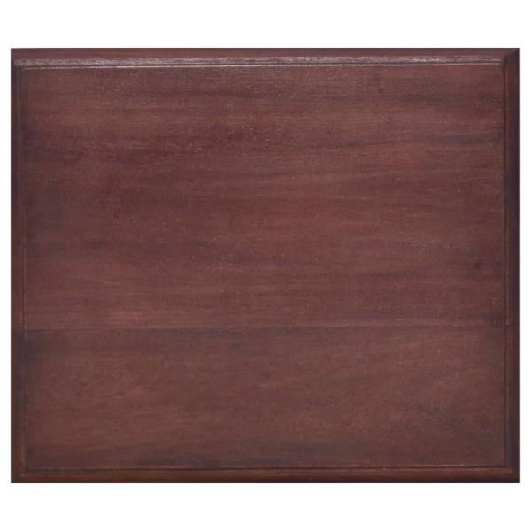 Nachttisch Klassisch Braun 35x30x60 cm Massivholz Mahagoni