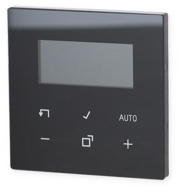 Jung LS1790DSW Display Standard zur Raumtemperaturregelung, Serie LS, schwarz