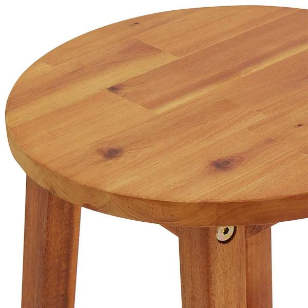 Barhocker 6 Stk. Massivholz Akazie 