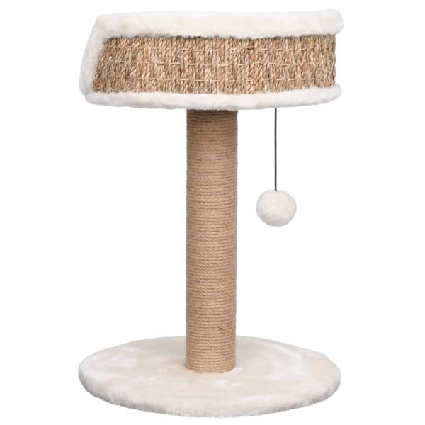 Katzenbaum mit Kratzsäule 49 cm Seegras