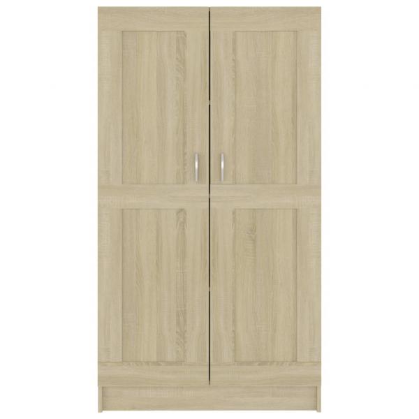 Bücherregal Sonoma-Eiche 82,5x30,5x150 cm Holzwerkstoff