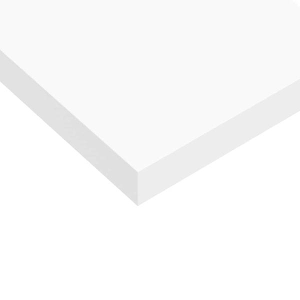 Schweberegal Weiß 80x23,5x3,8 cm MDF