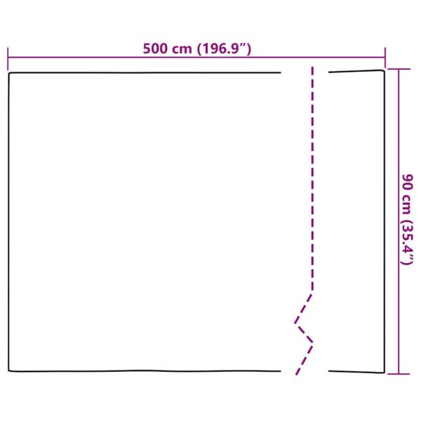 Möbelfolien 2 Stk. Selbstklebend Holz-Optik 500x90 cm PVC