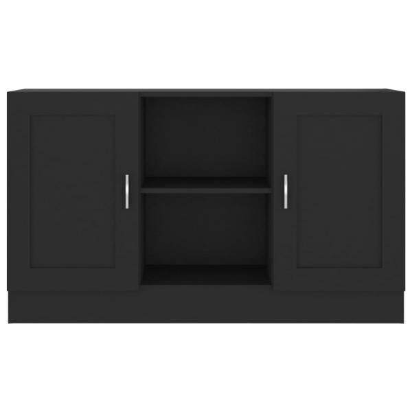 Sideboard Schwarz 120x30,5x70 cm Holzwerkstoff