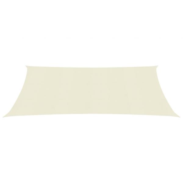 Sonnensegel 160 g/m² Creme 2x3 m HDPE