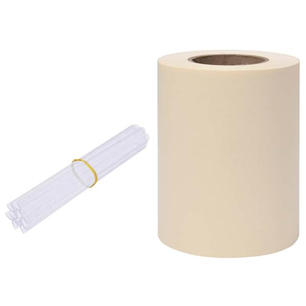 Garten-Sichtschutz PVC 35x0,19 m Creme