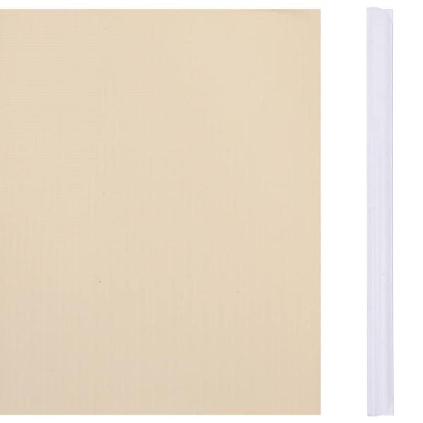 Garten-Sichtschutz PVC 35x0,19 m Creme