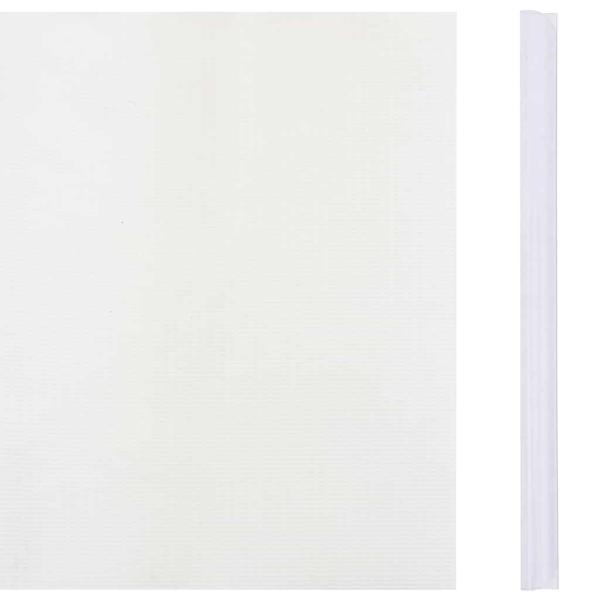 Garten-Sichtschutz PVC 35x0,19 m Weiß