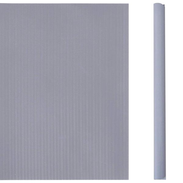 Garten-Sichtschutz PVC 35x0,19 m Matt-Hellgrau