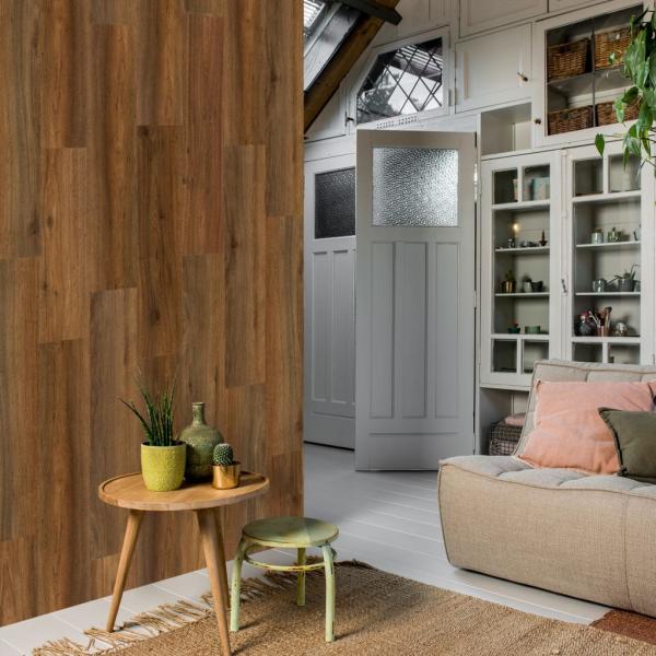WallArt Paneele Holzoptik Natur-Eiche Sattelbraun