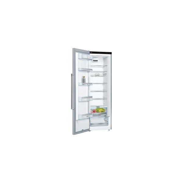 Bosch KSV36AIDP Serie 6 Standkühlschrank, 60 cm breit, 346 L, LED Beleuchtung, SuperKühlen, Edelstahl mit Antifingerprint