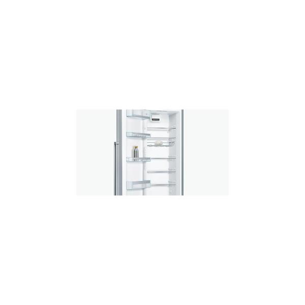 Bosch KSV36AIDP Serie 6 Standkühlschrank, 60 cm breit, 346 L, LED Beleuchtung, SuperKühlen, Edelstahl mit Antifingerprint