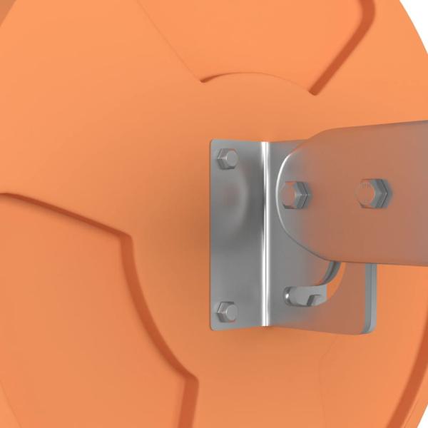 Verkehrsspiegel Konvex Outdoor Orange Ø30 cm Polycarbonat
