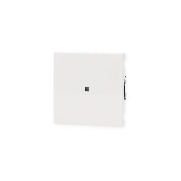 Gira 517103 KNX Taster, Wippe 1fach, System 55, reinweiß glänzend