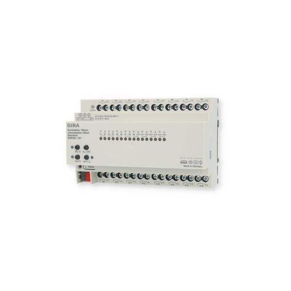 Gira 502800 KNX Schaltaktor 16fach 16 A / Jalousieaktor 8fach 16 A Standard
