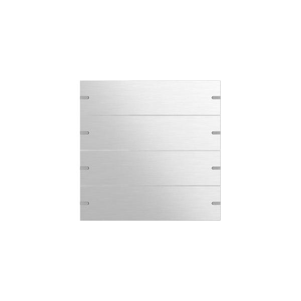 ARDEBO.de Gira 502417 Wippenset 4fach für Tastsensor 4, Aluminium