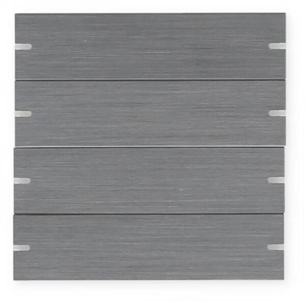 ARDEBO.de Gira 5024219 Wippenset 4fach für Tastsensor 4, Edelstahl