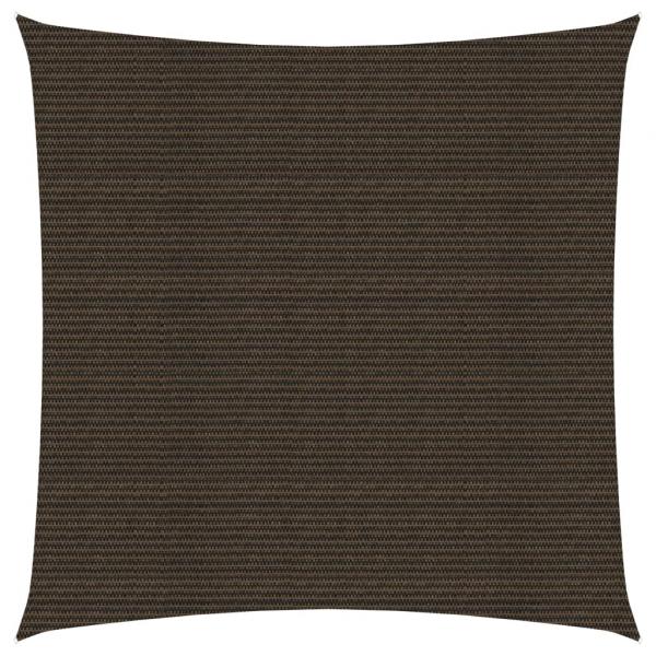 ARDEBO.de - Sonnensegel 160 g/m² Braun 4,5x4,5 m HDPE  