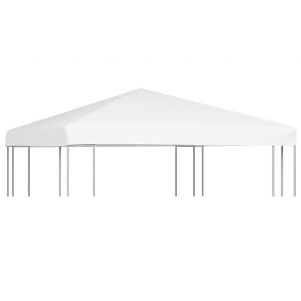 Pavillondach 270 g/m² 3x3 m Weiß 