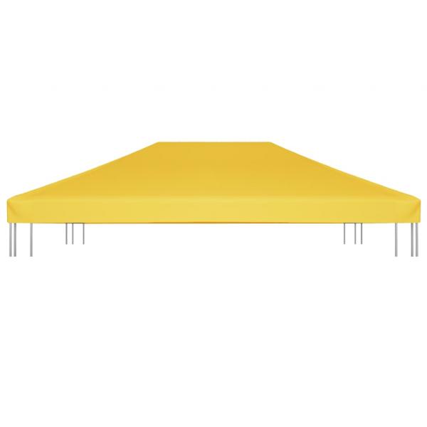Pavillondach 270 g/m² 4x3 m Gelb 