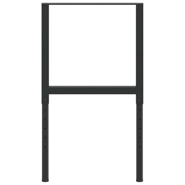 Werkbankgestell Verstellbar 2 Stk. Metall 55x(69-95,5) cm