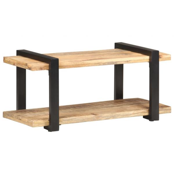 ARDEBO.de - TV-Schrank 90x40x40 cm Raues Mangoholz