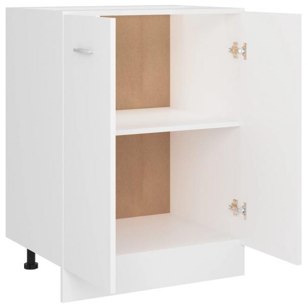 Unterschrank Weiß 60x46x81,5 cm Holzwerkstoff