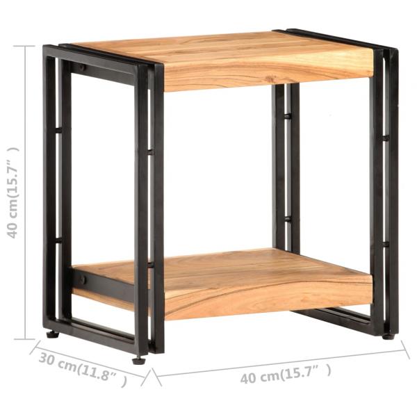 Beistelltisch 40x30x40 cm Akazie Massivholz