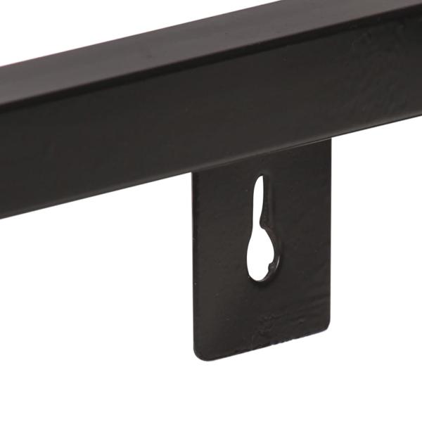 ARDEBO.de - Wandregale 2 Stk. 120 cm Raues Mangoholz