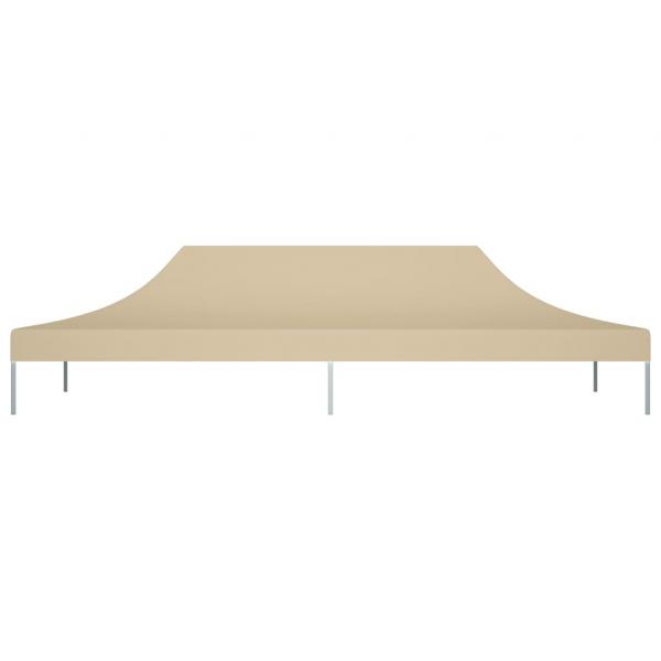 Partyzelt-Dach 6x3 m Beige 270 g/m² 