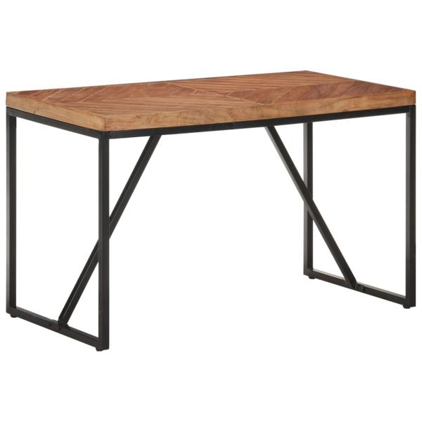 ARDEBO.de - Esstisch 120x60x76 cm Massivholz Akazie und Mango 