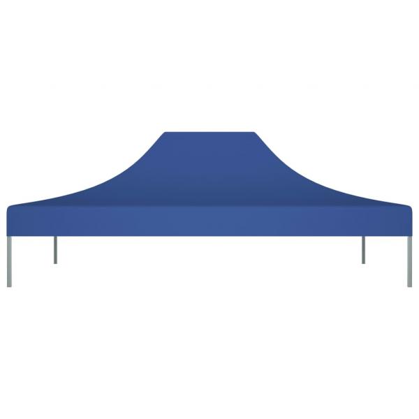 Partyzelt-Dach 4x3 m Blau 270 g/m²