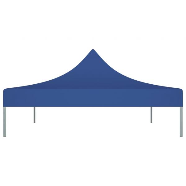 Partyzelt-Dach 4x3 m Blau 270 g/m²
