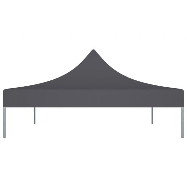 Partyzelt-Dach 4x3 m Anthrazit 270 g/m²