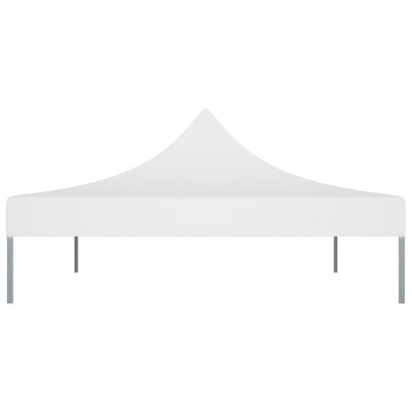 Partyzelt-Dach 4x3 m Weiß 270 g/m²