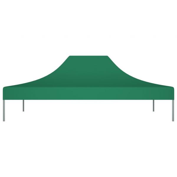 Partyzelt-Dach 4x3 m Grün 270 g/m²