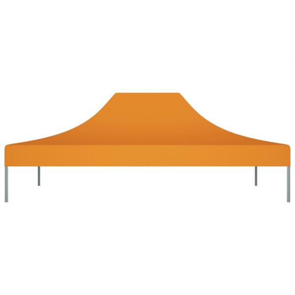 Partyzelt-Dach 4x3 m Orange 270 g/m²