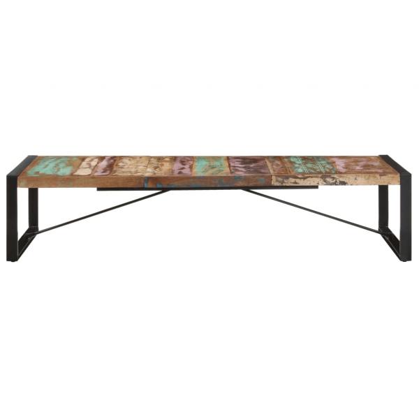 Couchtisch 180x90x40 cm Altholz Massiv