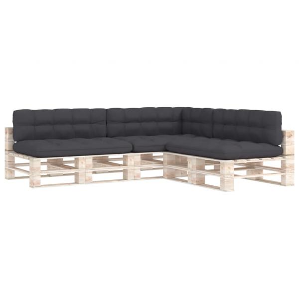 Palettensofa-Kissen 7 Stk. Anthrazit