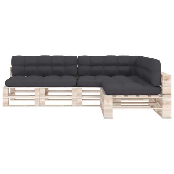Palettensofa-Kissen 7 Stk. Anthrazit