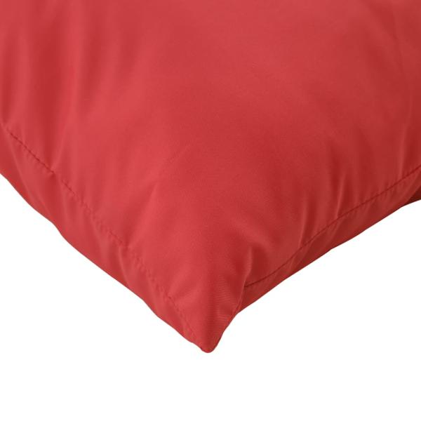 Palettenkissen 3-tlg. Rot Oxford-Gewebe