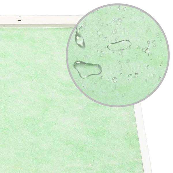 Kaninchenstall Grau und Weiß 140x63x120 cm Tanne Massivholz