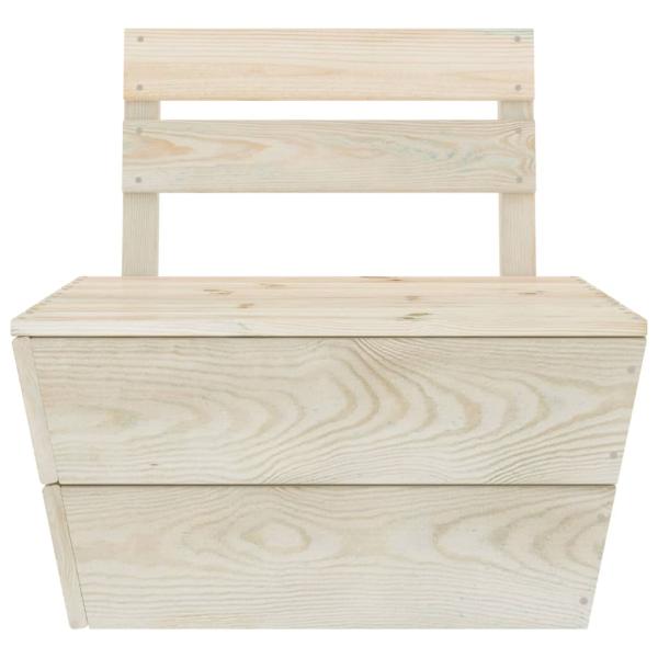 6-tlg. Garten-Paletten-Lounge-Set Imprägniertes Fichtenholz
